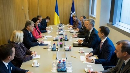 Встреча Порошенко и Столтенберга: НАТО поможет усилить Военно-морские силы Украины