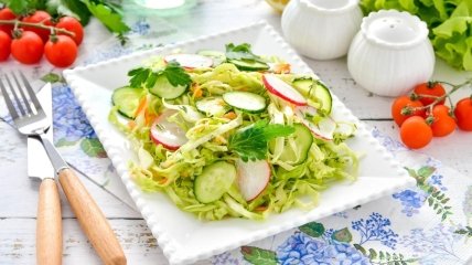 Свіжий, хрумкий, корисний салат