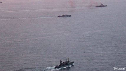 Движущиеся к Сирии корабли РФ прошли возле берегов Норвегии