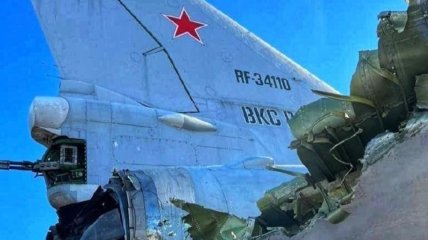 Поврежден Ту-22М3 в Дягилево, декабрь 2022 года