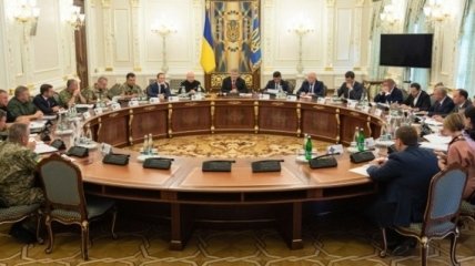 Заседание СНБО из-за агрессии России в Керченском проливе