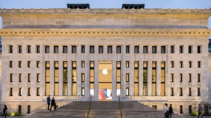 В Вашингтоне неоклассическую библиотеку превратили в эксклюзивный Apple Store