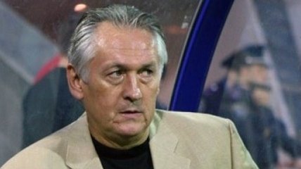 Главный тренер сборной Украины побывал на игре "Динамо"