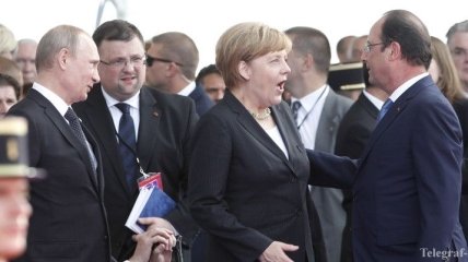 Что обсуждали Путин, Меркель и Олланд?
