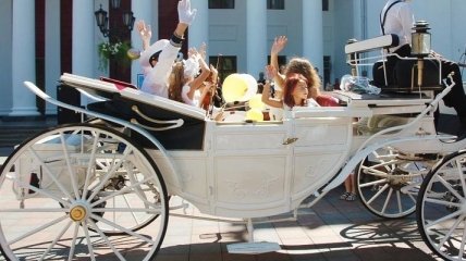 Парад карет и детских колясок впервые прошел в Одессе (фото)