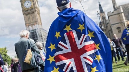 Как проходил марш против Brexit в Лондоне (Видео)