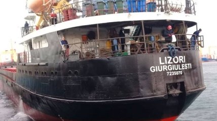 В России задержали судно с 14 украинскими моряками на борту
