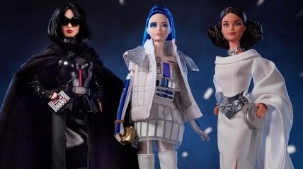 Персонажі "Зоряних війн" перетворилися в ляльок Барбі: фото
