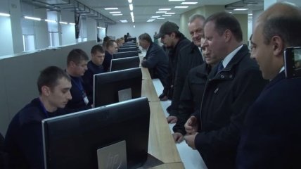 Министру внутренних дел Литвы показали работу полиции Киева (Видео)