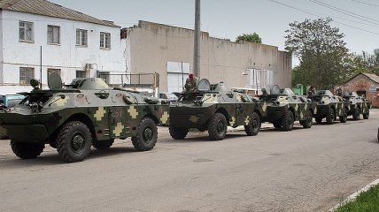 Украинские военные получили новую партию бронированных машин