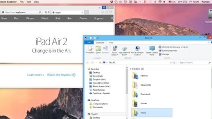 Обзор Parallels Desktop 10 для работы с Windows на OS X Yosemite