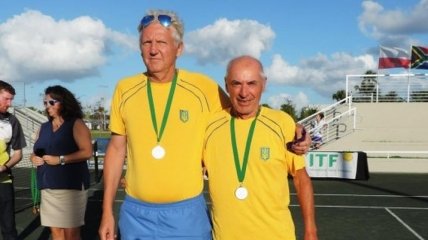 Украинская пара впервые в истории стала призером ЧМ по теннису среди ветеранов