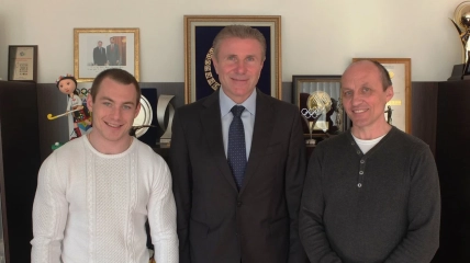 Игорь Радивилов, Сергей Бубка и Вячеслав Лаврухин