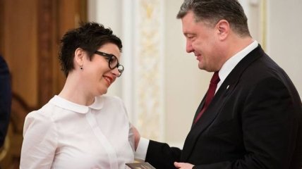 Автор песни "Витя, чао!" получила орден от Порошенко