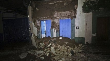 Отель в Мексике раскололся надвое в результате мощнейшего землетрясения