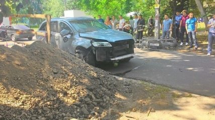 В Черкассах взорвался автомобиль: есть пострадавший