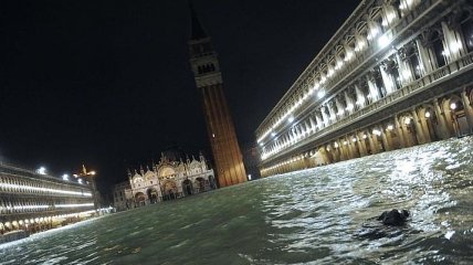 Венеция уходит под воду: видео рекордного потопа