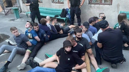 Затримані за напад на правоохоронців в Одесі
