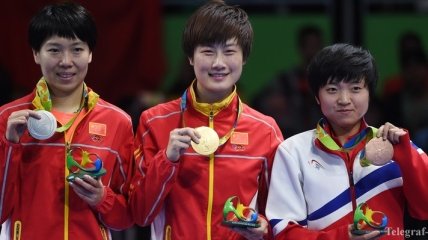 Настольный теннис. Китай "взял" сразу две медали на Олимпиаде-2016