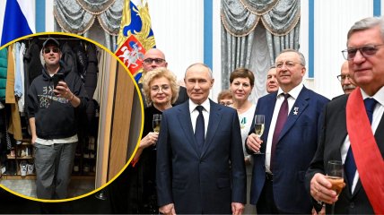 Артем Милевский и Владимир Путин