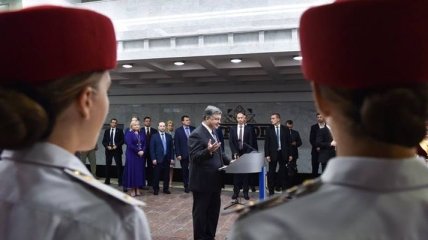 Президент открыл станцию метро "Перемога" в Харькове