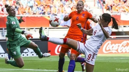 Женская сборная Нидерландов победила Данию в финале Евро-2017