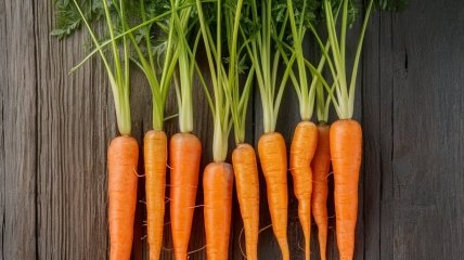 Есть определенные секреты выращивания сладкой моркови (изображение создано с помощью ИИ)
