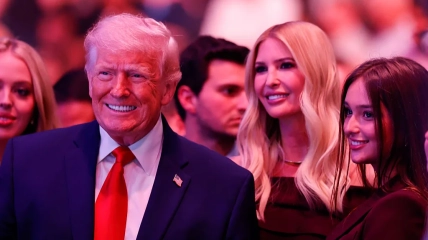 Дональд и Иванка Трамп