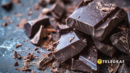 Черный шоколад не только вкусен, но и полезен (изображение создано с помощью ИИ)