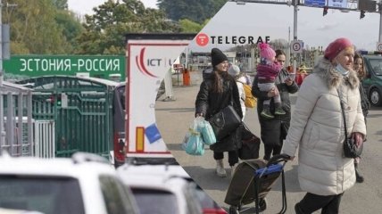 Выезд украинцев в Эстонию