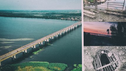 Общая протяжность Антоновского моста — 1366 метров