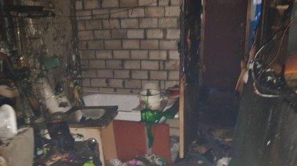 В Киеве во время пожара в квартире погиб пожилой мужчина