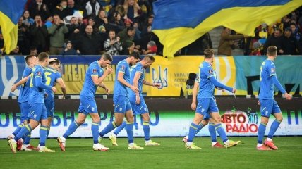 Сборная Украины пробилась в плей-офф отбора на ЧМ-2022