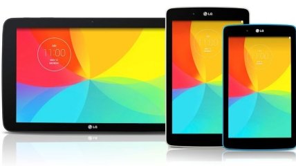 LG объявил о трех новых планшетах G Pad