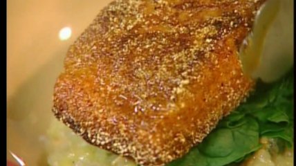 Жареный лосось