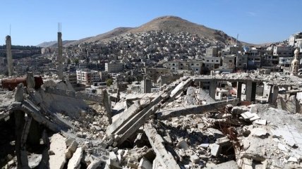 Авиация Асада и России бомбит сирийский город