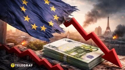 Почему падает евро