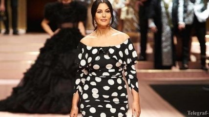 Неделя моды в Милане 2018: Моника Белуччи открыла показ Dolce&Gabbana