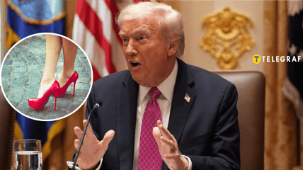 Дональд Трамп и женские ноги