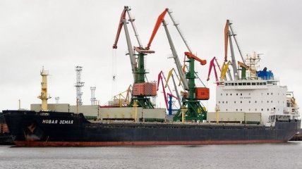 Российское судно "Новая Земля" задержали в Дании