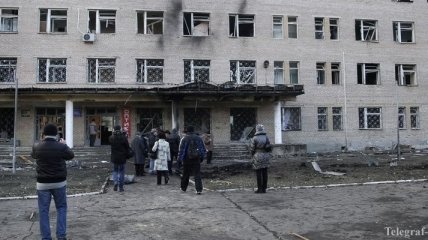 Террористы массировано обстреливают Донецк
