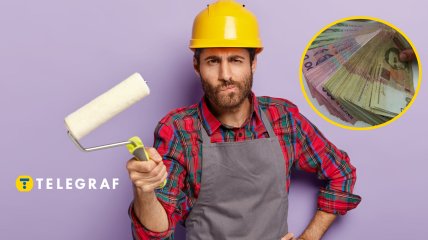 Маляр получает высокую зарплату