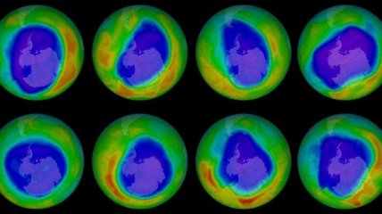 NASA: озоновая дыра над Антарктикой сокращается