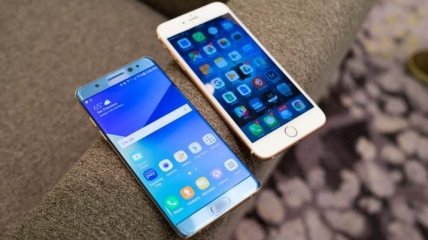 Samsung Galaxy Note 8 сравнили с iPhone 7 Plus (Видео)