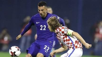 Хорватия разгромила Грецию в первом матче плей-офф за путевку на ЧМ-2018