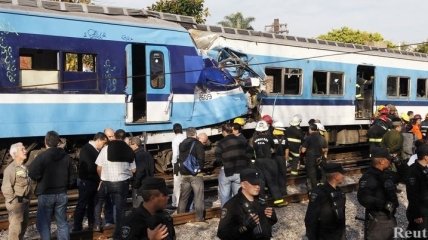 В Аргентине задержаны 4 человека в связи с аварией 2-х поездов