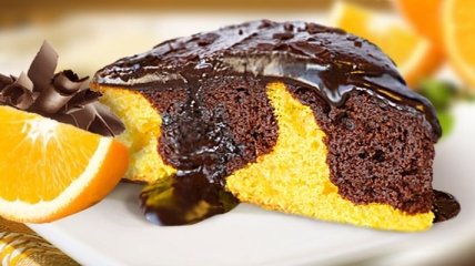 Рецепт дня: шоколадно-апельсиновый торт