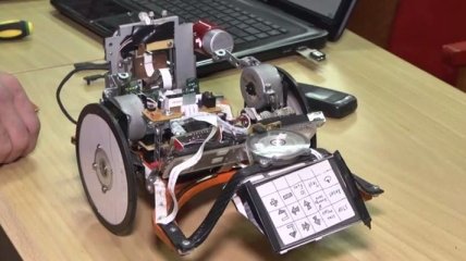 Студент создал робота-разведчика для зоны АТО (Видео)