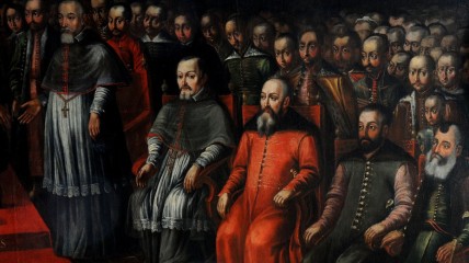 Сначала фамилии получили польские аристократы