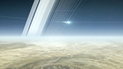 NASA опубликовало увлекательные кадры с космической миссии на Сатурне (Видео)